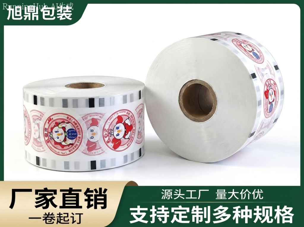 奶茶封口膜 高透明全自动封口机专用卷膜