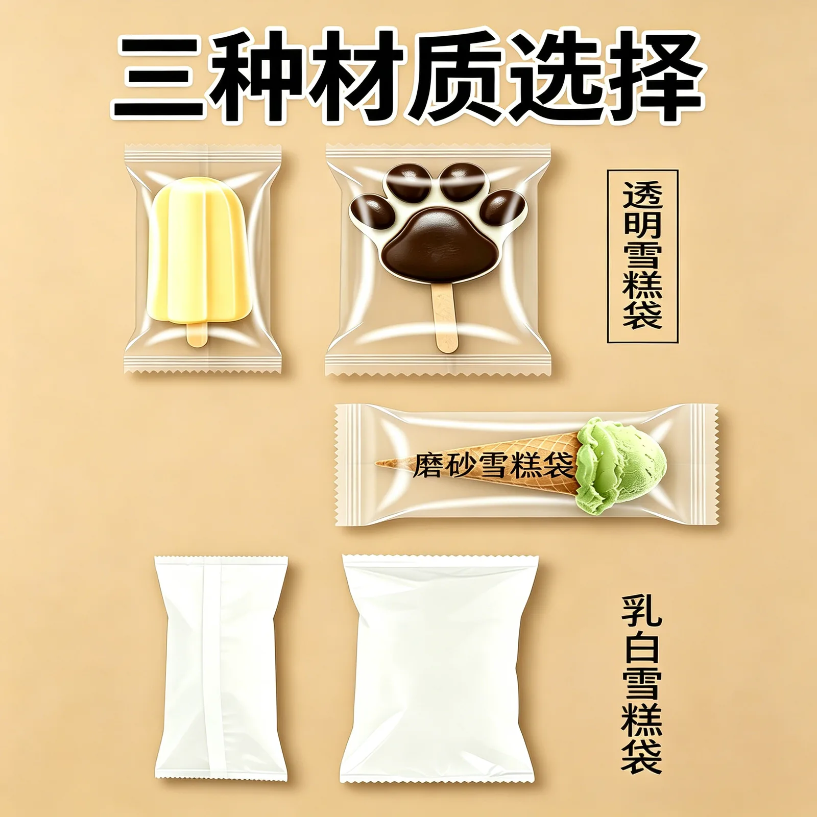 冰棒雪糕包装袋产品图4