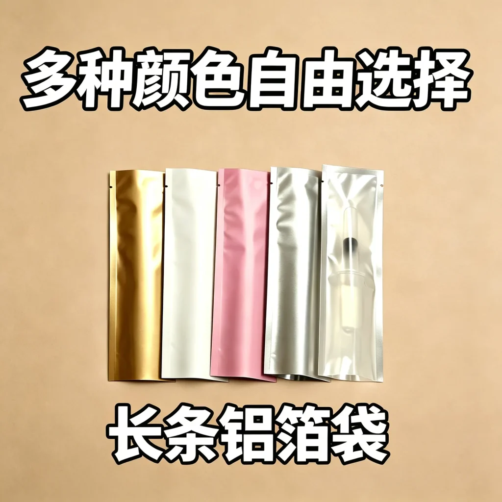 铝箔平口袋厂家_现货支持尺寸材料印刷定制