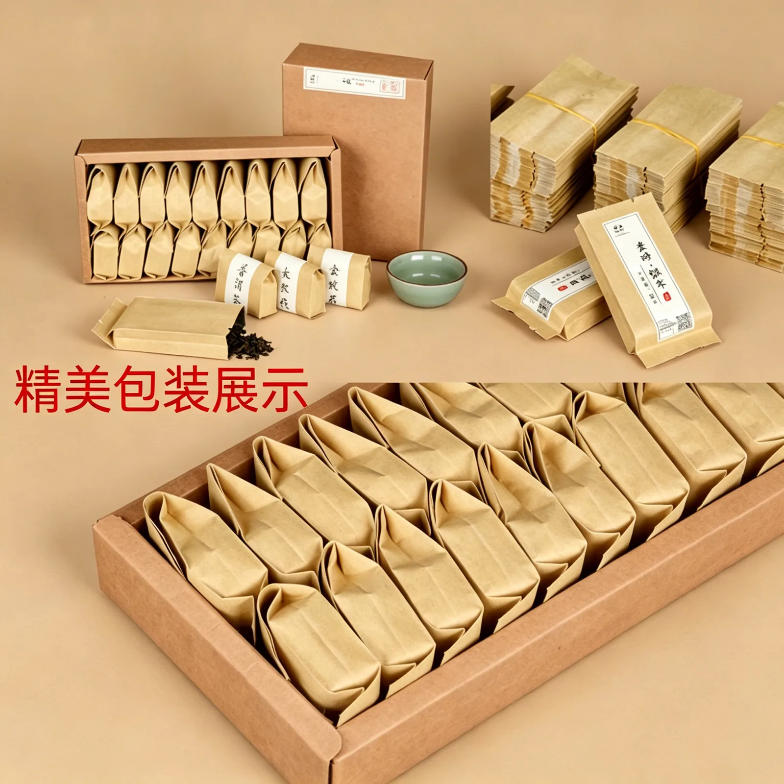 牛皮纸内镀铝风琴袋产品图3