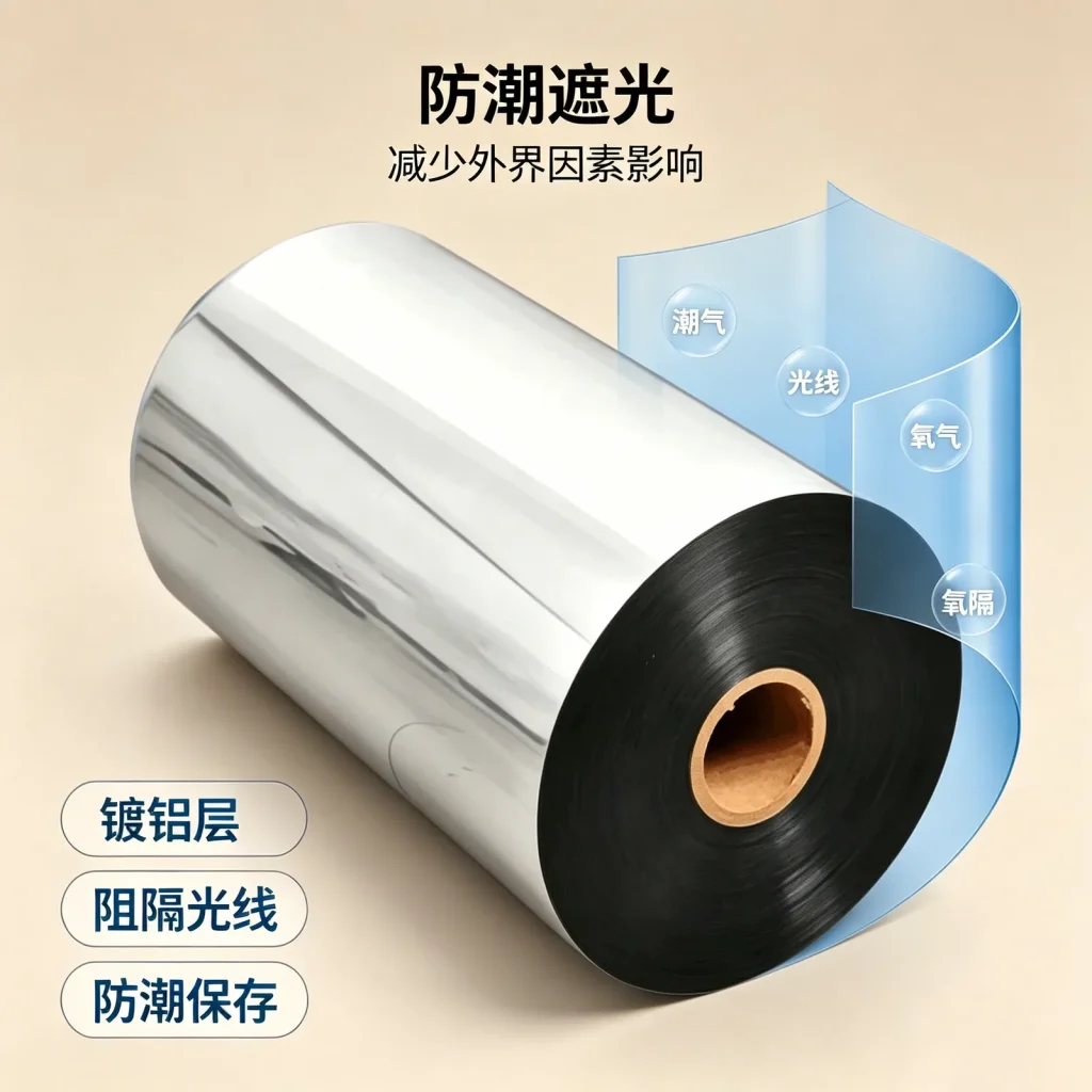 镀铝编织膜厂家_现货支持尺寸材料印刷定制