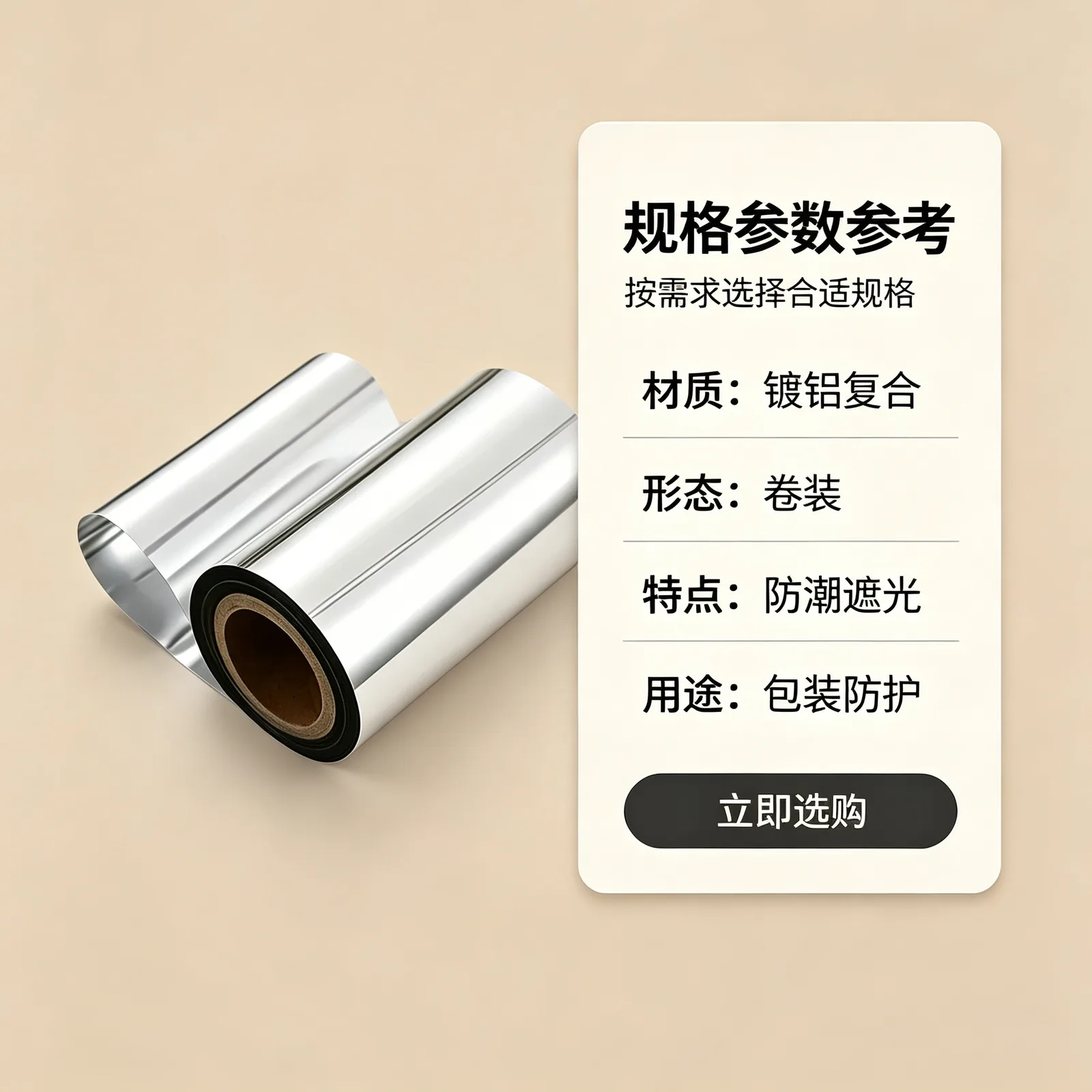 镀铝编织膜详情图3