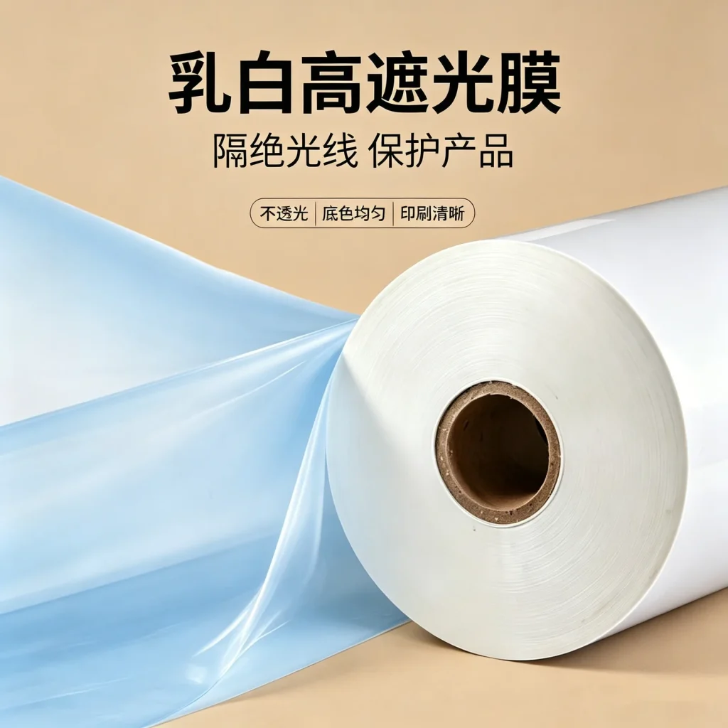 PET复合乳白PE卷膜厂家_现货支持尺寸材料印刷定制