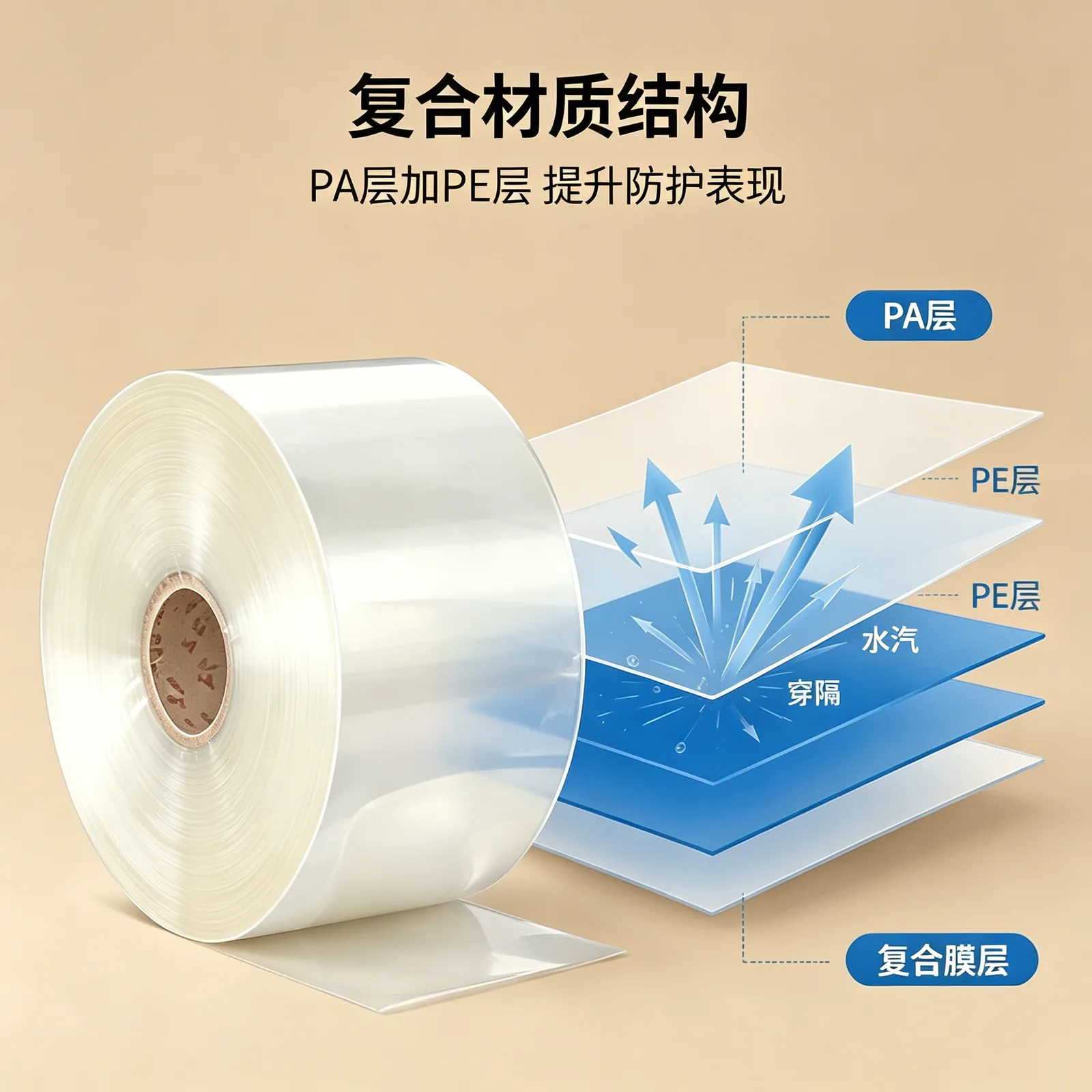 尼龙复合PE卷膜产品图2