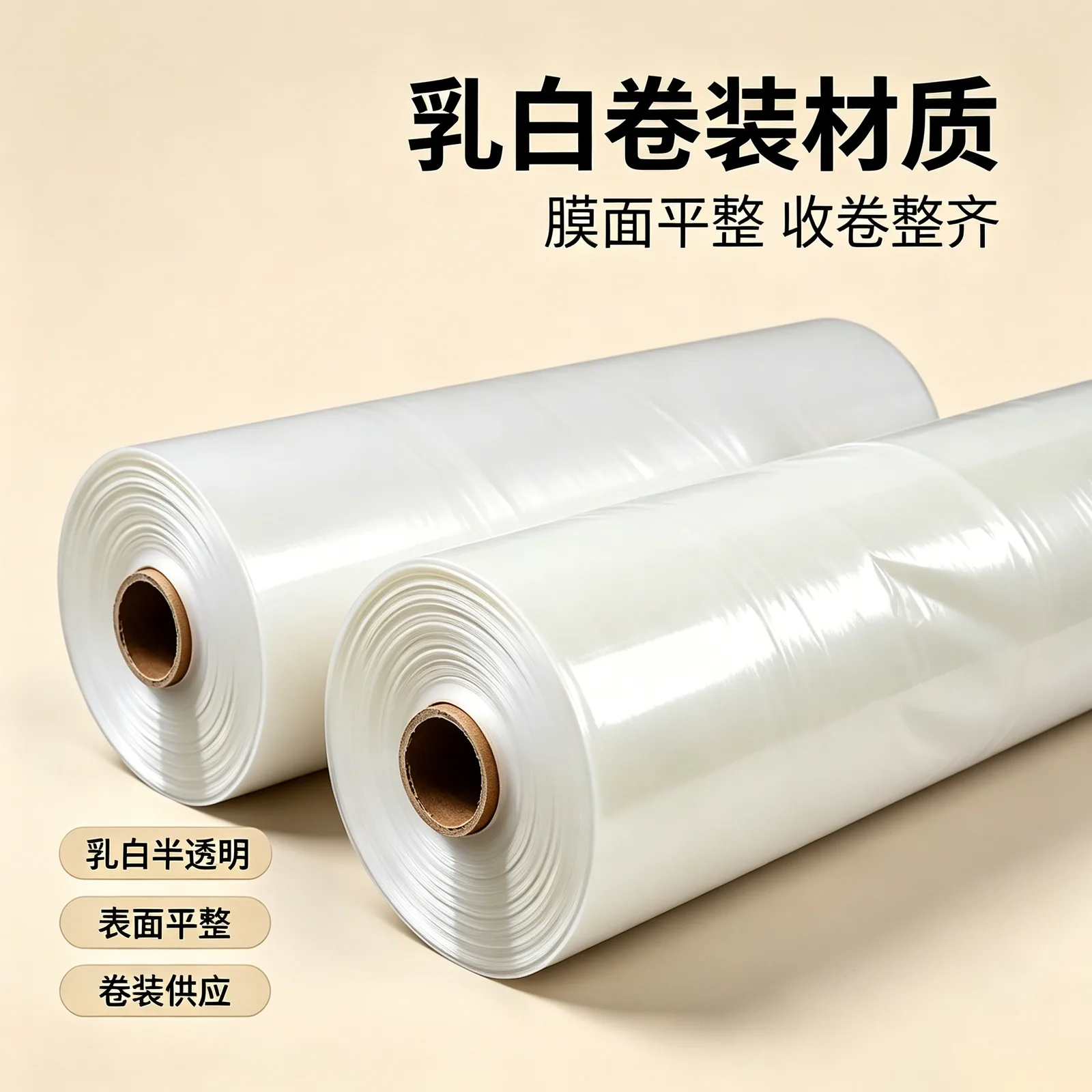 乳白色热收缩膜产品图3