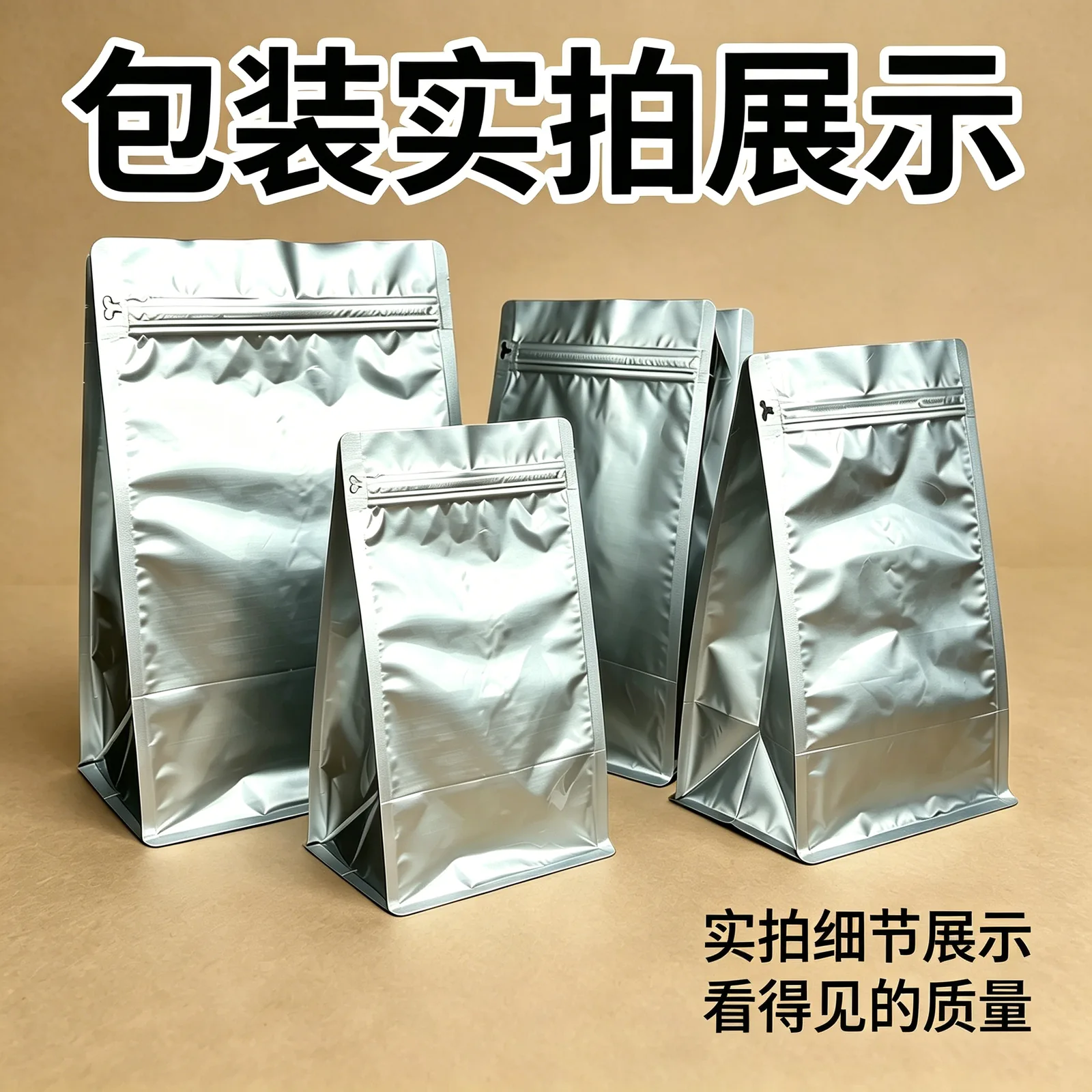 铝箔八边封袋详情图2