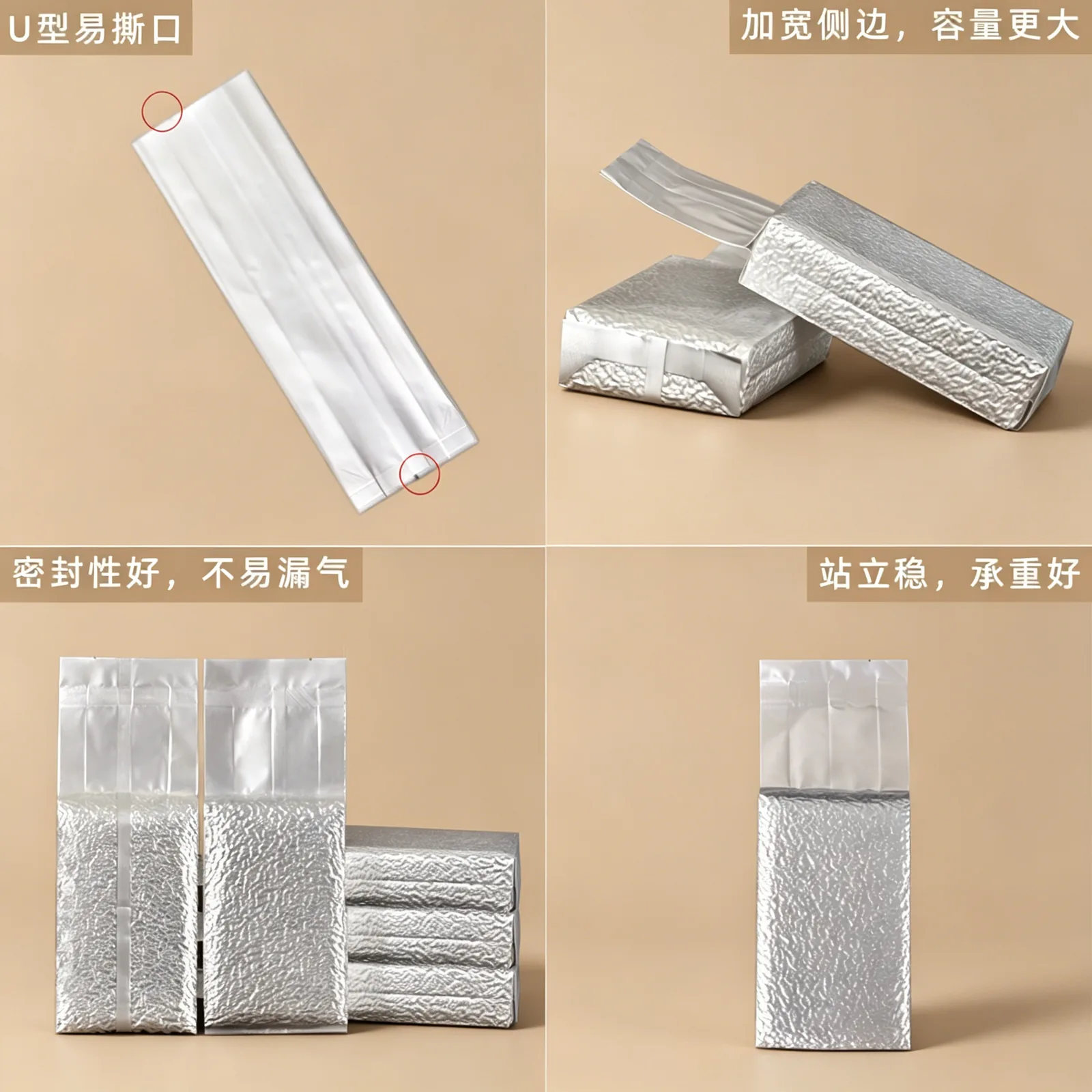 铝箔米砖袋详情图2