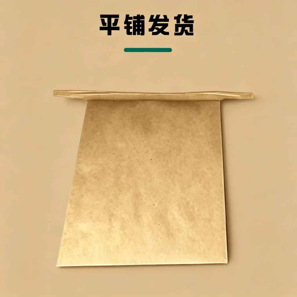 牛皮纸方底密封袋厂家_现货支持尺寸材料印刷定制