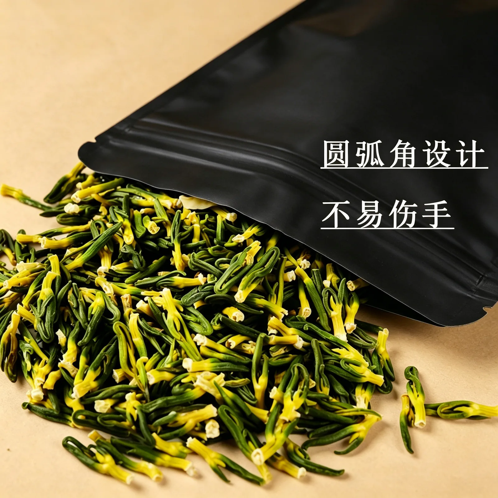 磨砂彩色平底自封袋详情图4