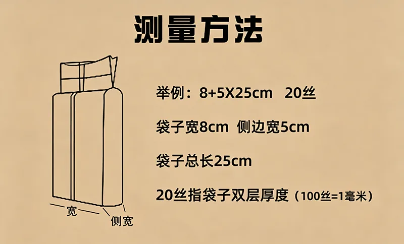 透明米砖袋详情图2