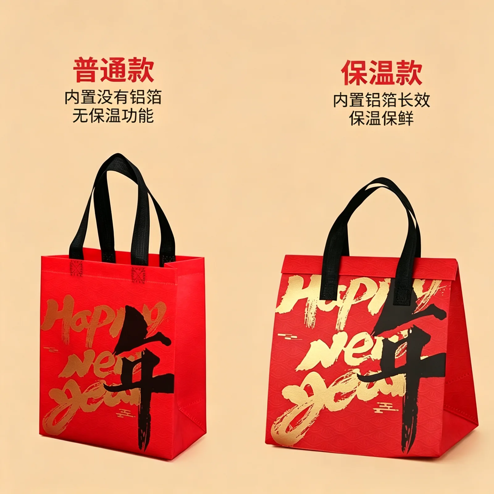 无纺布手提保温袋产品图2