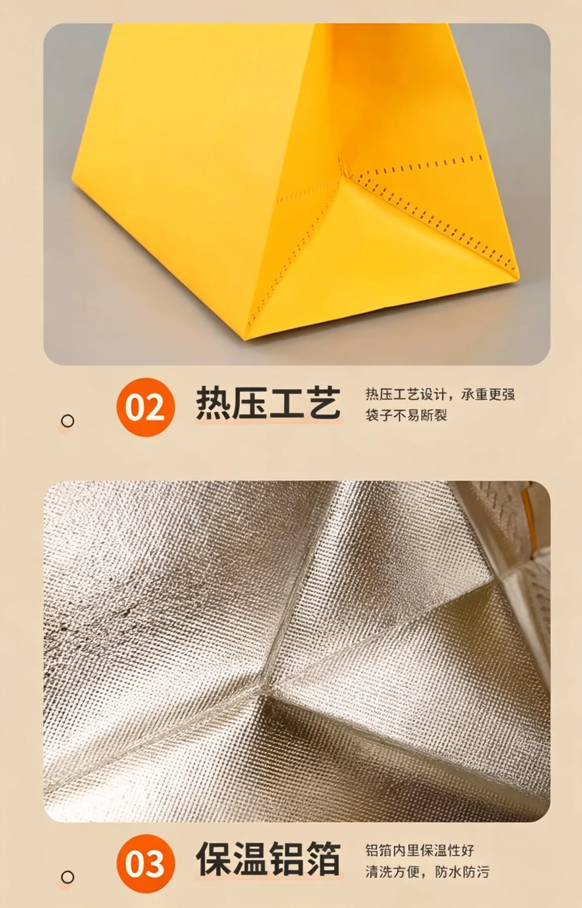 无纺布手提保温袋详情图3