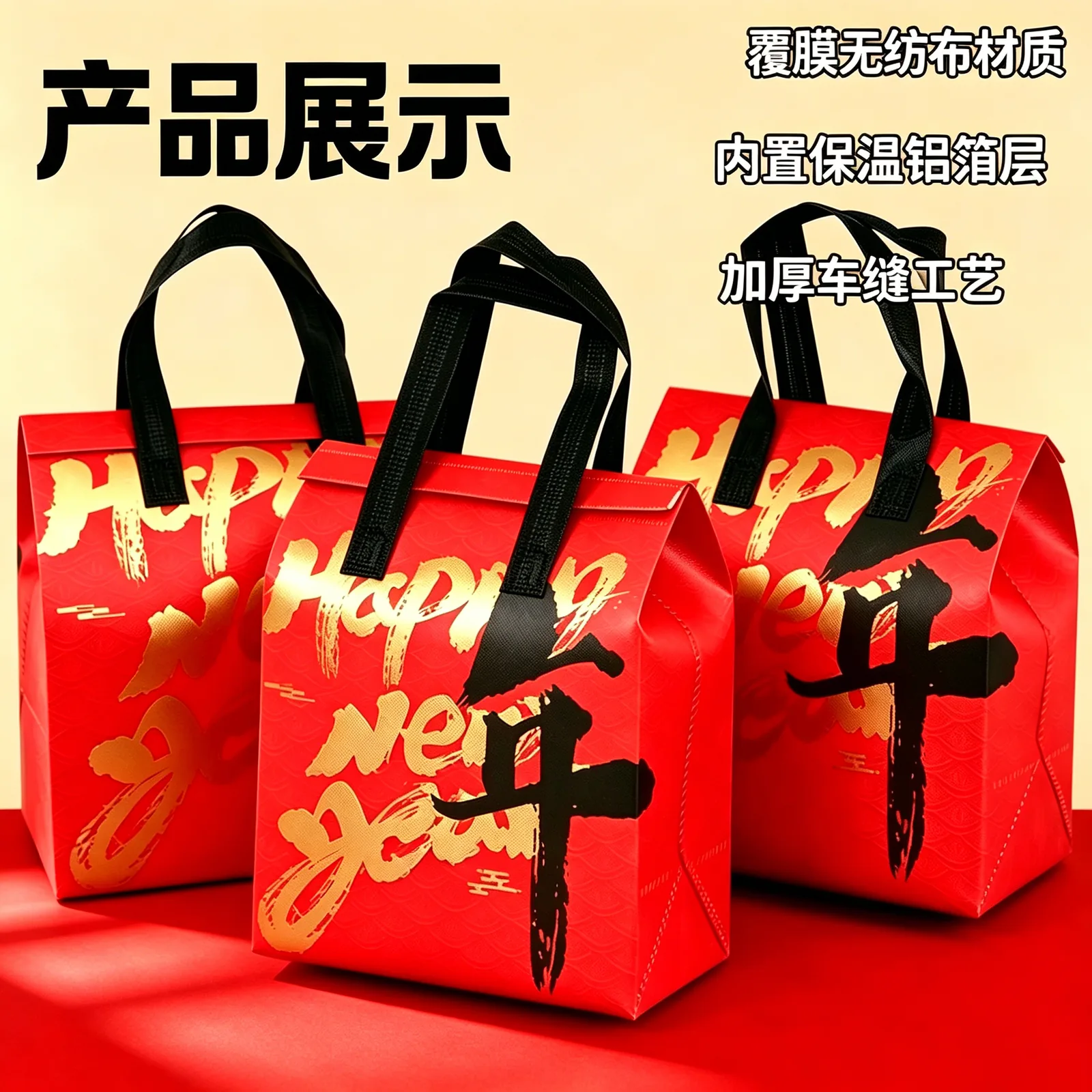 无纺布手提保温袋详情图4