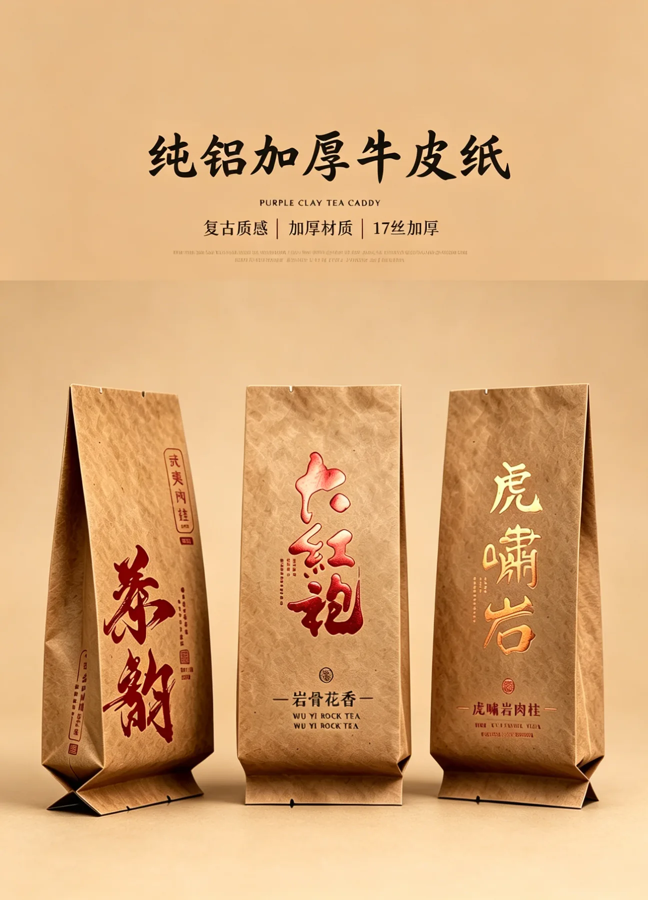 牛皮纸包装袋详情图1