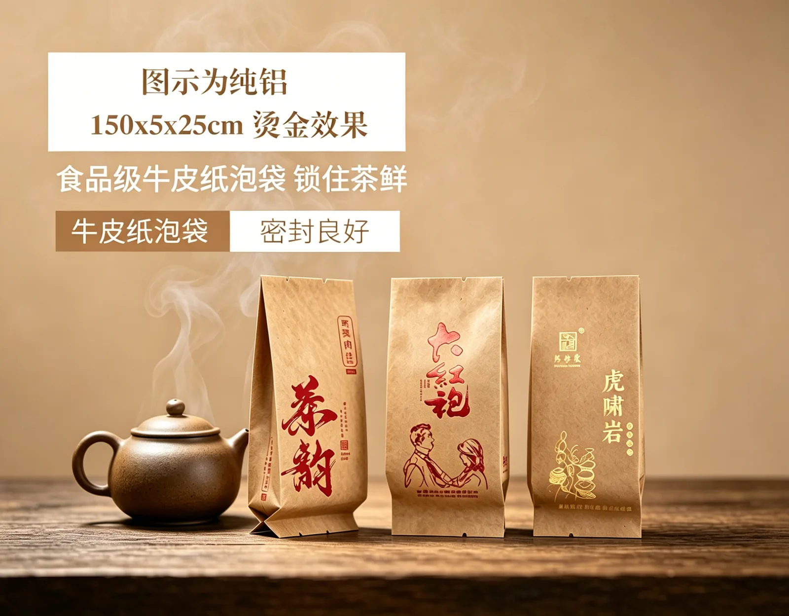 牛皮纸包装袋详情图3