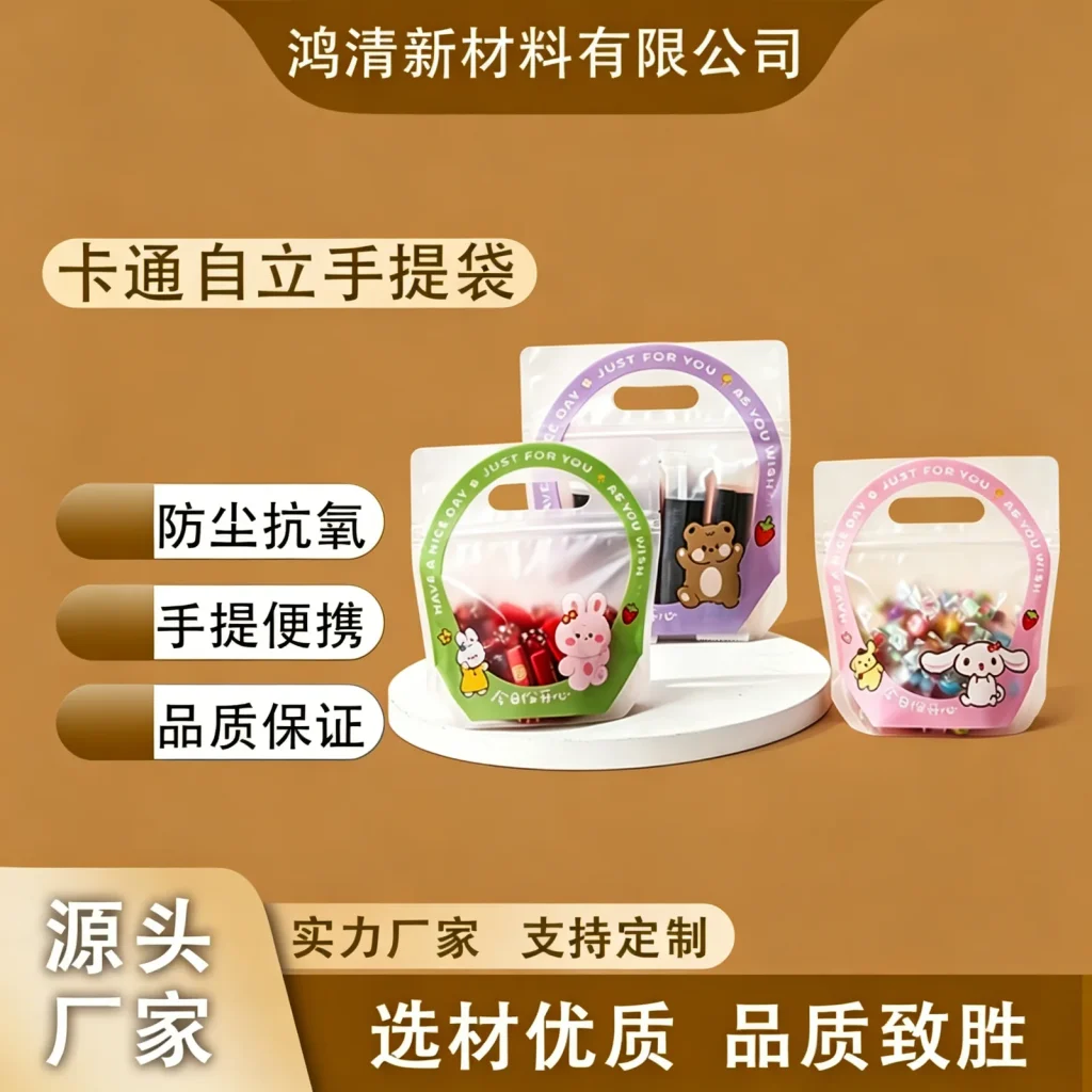 卡通自立袋厂家_现货支持尺寸材料印刷定制